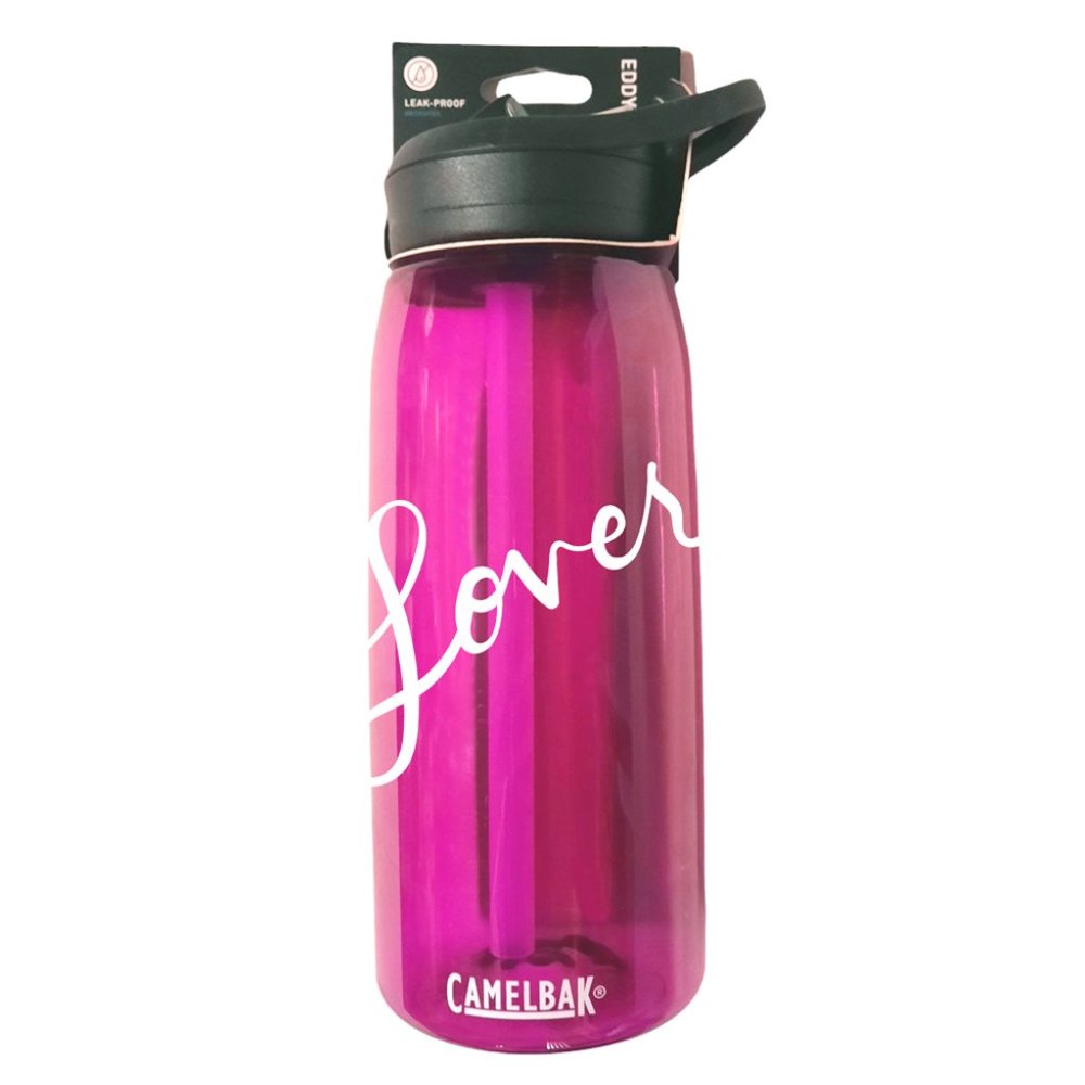 🆕Lover Taylor Swift Script Fan Camelbak Eddy+ 32oz Water Bottle Deep Magenta